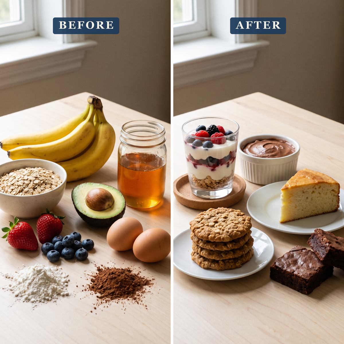 100+ Naturally Sweetened Desserts — No Refined Sugar, No Guilt, No Complicated Ingredients
