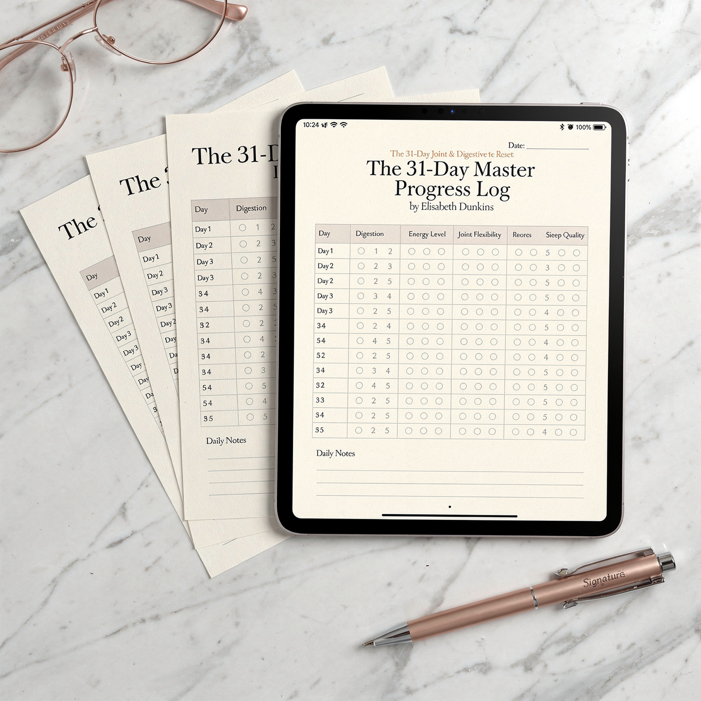 The 31-Day Joint & Digestive Reset: Elisabeth's Complete Biological Protocol