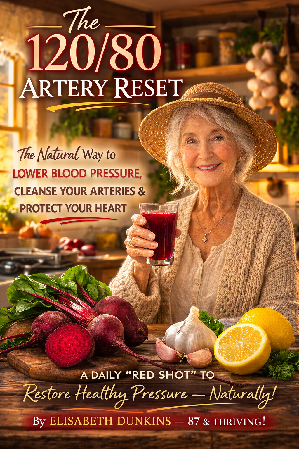 The 120/80 Artery Reset: Elisabeth's 14-Day Amish-Inspired Protocol