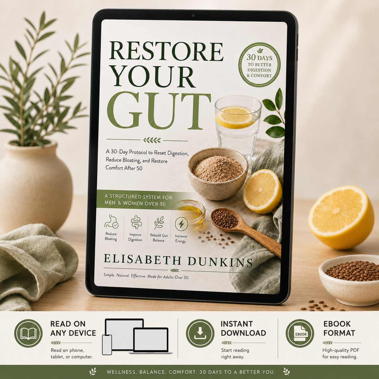 Restore Your Gut Blueprint (Soluble Fiber)