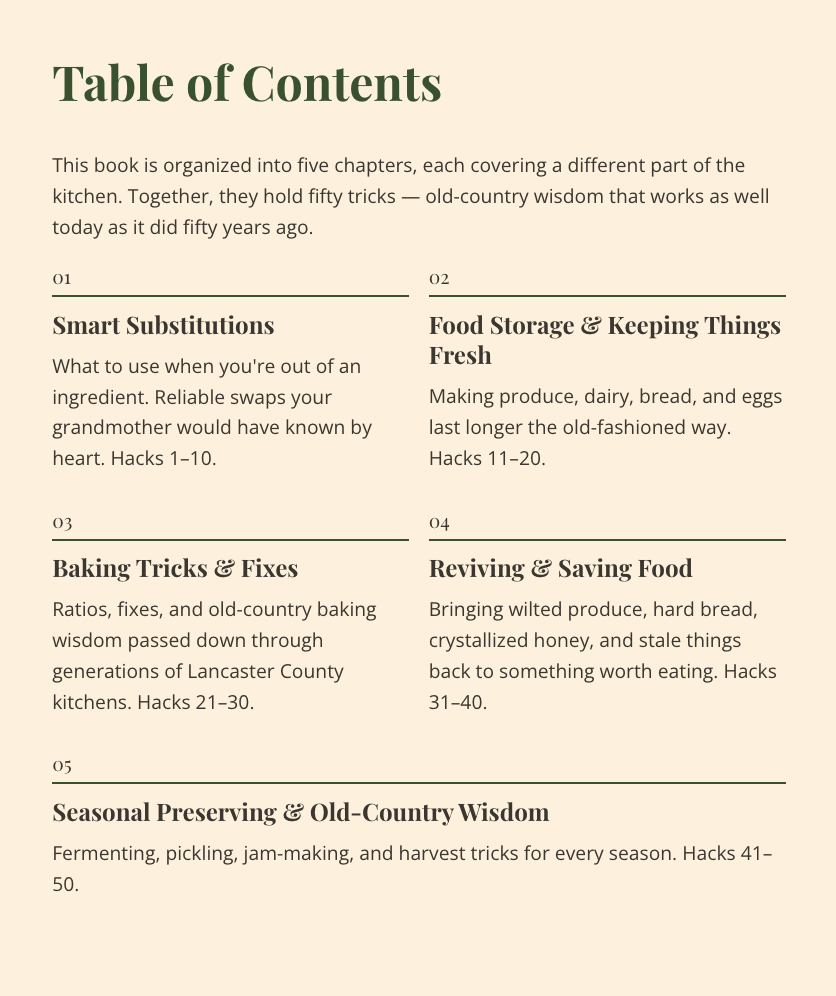 Elisabeth's Forgotten Kitchen Wisdom: 50 Old Tricks for the Modern Kitchen