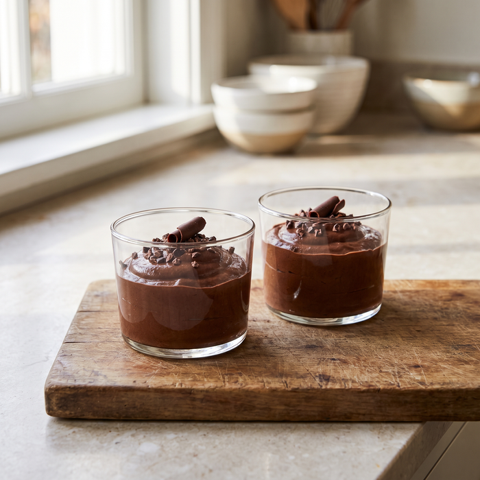 Chocolate Silken Tofu Mousse