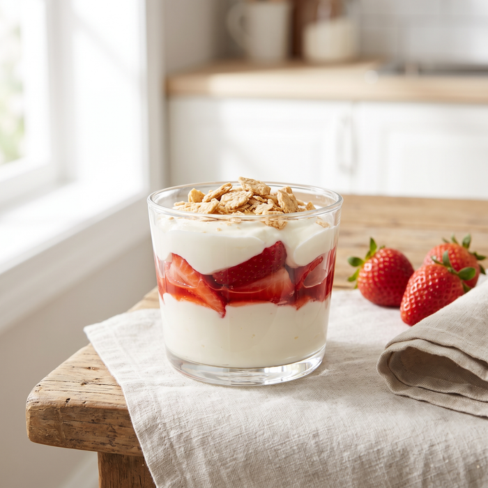 Strawberry Cheesecake Protein Cups
